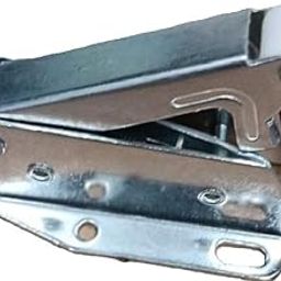 KraiijjaRetail Cabinet Lock Stepler Type Sliding Door Cabinet Desk Push and Pull Lock MS Metal Drawer Lock is Perfect for Sliding Door Showcase File Cabinet Drawer Closet Wardrobe Desk Furniture etc.-image-4