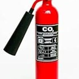 CO2 Fire Extinguisher, 2 kg Capacity, Red, Portable Safety Equipment-image-87