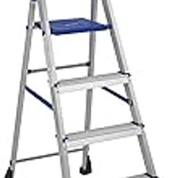 Parasnath Maple Step Light Weight Aluminium Step Ladder .2 Ft Heavy Duty Folding Ladder Made in India (4 Step)-image-92