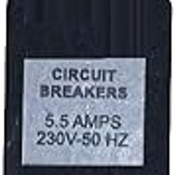 2.7 Amps To 15 Amps Circuit Breaker/Overload Switch for Mixer Grinder & Other Applications (5.5 A)-0