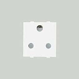 Anchor Rider (47369) 3Pin Round Socket (With Shutter),6A, (Pack of 5)-image-94