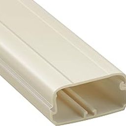 TV Cord Hider - 39 Inch Cord Covers for Wall Mounted TV Cable Hider Wall Kit | Wire Hiders for TV on Wall, Wire Covers for Cords, Cord Concealer Hide TV Cords, 1.5" W*0.75" H*13inL*3, Beige-image-34