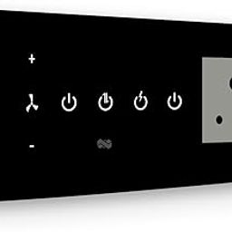 Smart Wifi Switch Board: 3 x Switch, 1 Fan & 1 Smart Plug Module. Touch Control, Remote, App Control. Voice Control with Alexa & Assistant. Smart Touch Switch Board For Home Automation (Black)-17