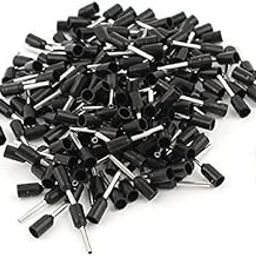 Rpi shop - 1.5 SQMM (E1508) Wire Ferrules Copper Crimp Connectors,Wire Crimping Tool Kit,Insulated Cord Pin End Terminal, Color Black Pack of 200 Pcs-image-40