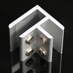 MYADDICTION Adjustable Glass Clamp Clip Glass Bracket Holder 8mm-12mm No Need Drill 1-image-20