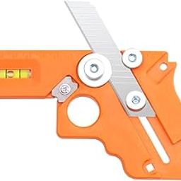 Sunkizzrs® Woodworking Edge Trimmer with 10Pcs SK5 Carbon Steel Blades — Adjustable Edge Cutter Tool Equipped with Level & Ruler— Woodworking Hand Trimming Tool for Wood Edge Banding-image-18