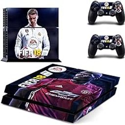 Elton fifa - 18 Theme 3M Skin Sticker Cover for PS4 Console and Controllers-image-85