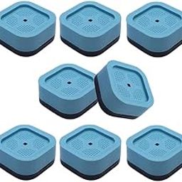 Ceplo Heavy Duty Bed Risers & Furniture Risers Stackable Table Leg Extender for Beds,Refrigerators, and Furniture Anti-Vibration Floor Pads, Noise Cancelling, Non-Slip Protector for Hardwood Set of 8-image-96