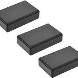 Fielect Electronic Junction Box Plastic Enclosure Project Box Black Electronic Projects 3pcs 58x35x15mm-image-35
