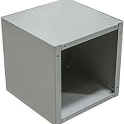 Milbank 12128-SC1-NK NEMA 1 Polyester Powder Coated Steel Screw Cover Junction Box Without Knockout 12 Inch x 12 Inch x 8 Inch ANSI 61 Gray-image-62