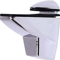 VELURA SYDL Glass ABSReplacement Gifts Glass Holder for Outdoor Fence Glass Bookshelf S|1 Glass Clamp|Null-image-52