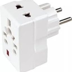 10A 250V Multi Socket 3-Way Universal Outlet Travel Adaptor with LED Indicator - Pack of 3-image-10