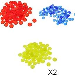 ATORSE Toy 400 Pieces Plastic Translucent Bingo Chip 3/4 Inch for Bingo Game Cards-Toys & Hobbies-Games-Board & Traditional Games-Contemporary Manufacture-image-59