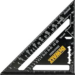 DEWALT DWHT46031-0 Premium Rafter Square, 7 Inch (177 mm)-image-1