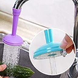 JAHAAN 360 Degree Rotating Water Aerator Splash-Proof Filter/Anti-Splash Expandable Head Nozzle/Bathroom Tap Adjustable Sprinkler/tap Shower/Water Saving Device Faucet (Multi colour)-image-18