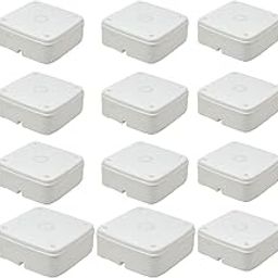 ELECTRA ZONE PVC Junction Box for CCTV Camera Mounting 4x4 - Pack of 12-image-54