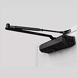 Dorset Hydraulic Door Closer 60kg – Auto Door Closer for Home & Commercial Use | Adjustable Closing & Latching Speed | Durable Aluminium Body | Fits Wooden & Metal Doors | Black | DC60GM-picture-23