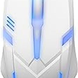 Ant GM46 Wired Optical Gaming Mouse | 2400 DPI Sensor | 4 Durable Buttons | Multicolour Backlight | 1.5M Cable | Lightweight Design | Compatible with Windows, Mac & Linux_ White-23