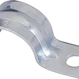 Gam-Pak Products Sigma Electric ProConnex 1-1/4 in. Dia. Zinc-Plated Steel 1 Hole Strap 1 pk-image-29