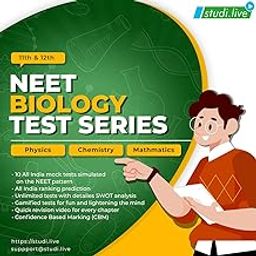 STUDI.LIVE NEET-2022 Online Test Series (Unlimited Practice and Tests) as per NTA Pattern & NCERT Syllabus (Email Delivery in 2 Hours - No CD)-46