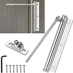Volo Spring Door Closers for Light Weight Door, Residential/Commercial Purpose with Fitting Set (Color Silver) (Spring Door Closer_1 Pc)-image-26
