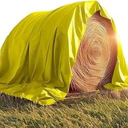 TUFFPAULIN 40FT X 30FT 200 GSM Blue Haycover Super Heavy Duty Tarpaulin Tirpal Tadpatri Tharpai Thadika, Reinforced Eyelets, UV Resistant, Waterproof, 6 Layer MLCL 3D Rib Technology-1 No.-4