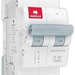Home PV+ Havells 32A MCB DP C Curve 2P (Double Pole) (DHMGCDPF0320001) (44.5 x 40.8 x 24 Centimeters) (White)-17