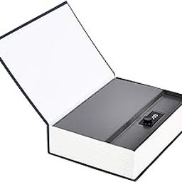 Steel Hidden Mini Safe Dictionary cum locker Secret Book Box-image-96