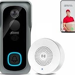 Ozone Smart Video Door Bell with Camera for Home | Instant Visitor Video Call On Phone | Wireless Video Doorbell Camera | Security Alarm with Motion Sensor | 1080p Camera | Works with Alexa & Google-image-74