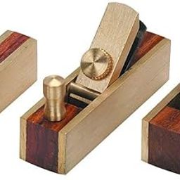 LUXURO Mini Brass Hand Plane Set for Wood Finish Planer Hobby Craft -Set of 3 Pieces-image-22