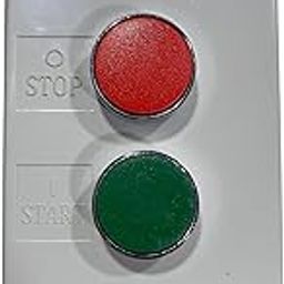 FTC 2-Way Push Button Station - Grey, ON-OFF Operation, IP54 Rated, Panel Mount, Touch Control - Pack of 1-picture-18