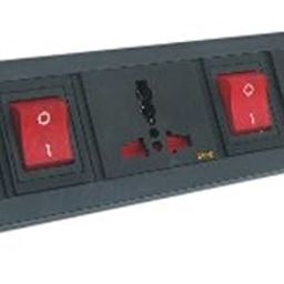 MX 4 Socket Universal Power Strip (3 SOCKETS - 5 AMP + 1 Socket - 15 AMP)-picture-18