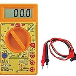 GUNK Campus Component Digital Multimeter, Yellow (5)-13