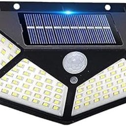 Waterproof Automatic On 100LED Solar Light Motion Sensor Smart LED Solar Lights for Outdoor, Garden Wall Fence Farmhouse Outdoor Wall Terrace-45
