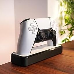 Fusion 3D PS5 Controller Stand – Sleek Display Dock for DualSense Wireless Controller | 3D Printed Holder | Scratch-Proof & Stable (Black & White)-68