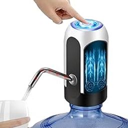 BLACK OLIVE Automatic Wireless Portable Mini Rechargeable Water Bottle Can Dispenser Pump Upto 20 Litre Bottle with USB Charging Cable-image-99