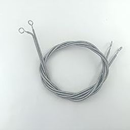 advancedestore Steel Curtain Wire for doors and windows hanging curtain wire (Set of 2) size:1 meter-12