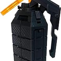 Grenade Themed Gaming Controller Stand, Triple Controller Display Holder, Black-57