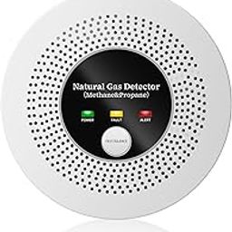 Natural Gas Detector Alarm - 10s Methane/Propane Leak Alert CH4 Gas with 85dB Siren & LED Flash, Battery-Powered Gas Monitor for Home Kitchen RV Safety (3 Battery Included)-picture-16