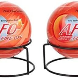 AFO (AUTO FIRE OFF) Fire Extinguisher Ball (Pack of 2 Balls), Approved by Govt of India-image-59