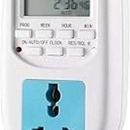230V 24x7 Energy Saving Socket PlugType Digital Programmable Timer-21