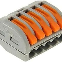 A-3ONE3 0.08-2.5mm 5 Pole Wire Connector Terminal Block with Spring Lock Lever for Cable Connection-13