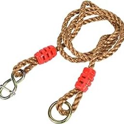 1.8m/5.9ft Swing Extension Rope, 300KG Load Bearing Outdoor Garden Children Swing Hammock Extension Cord Rope with Connecting Buckle-image-35