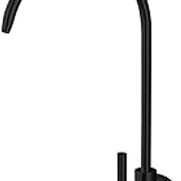 Aquieen SS 304 Kitchen Wall Mounted RO Water Tap with Wall Flange (Cold Water Provision) (Black)-picture-28