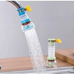 THE VEERA 360° Rotatable Kitchen Faucet Attachment, Flexible Sink Sprayer Head, Adjustable Water-Saving Nozzle, Anti-Splash Filter(PACK OF 3)-image-64