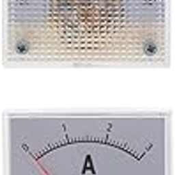 LOOM TREE® Dc Ammeter Analog Panel Meter,Amp Meter Current Gauge. | Tools | Measuring & Layout Tools | Electrical Testers-2