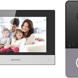 HIKVISION IP Based Wireless Video Door Phone/Bell|7-inch Colorful TFT Screen|Resolution 1080p|Wide Angle Coverage|BuiltIn Microphone & Loudspeaker|Echo Cancellation|Water& Dust Resistant|(DS-KIS603-P)-9