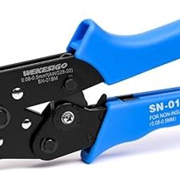 WEKESIGO SN-01BM Ratchet Crimper AWG28-20 0.08-0.5mm ² for XH2.54/3.96,PH2.0,PX,JST,Molex Terminal-image-63