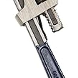 DeNeers 1271-8 8" Pipe Wrench Stillson Pattern (Length 200mm, opening capacity 26mm) used for Installing, Removing, and Tightening Pipe Fittings, HVAC, Gas fitting & other trades Involving Pipes-image-20
