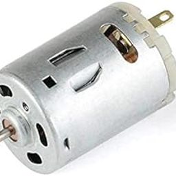 QBM 385 DC Motor Large Torque DC 12V High RPM Motor Blower/Hot Air Gun/Small Electric Drill Motor Handmade DIY(Pack of 1)-16